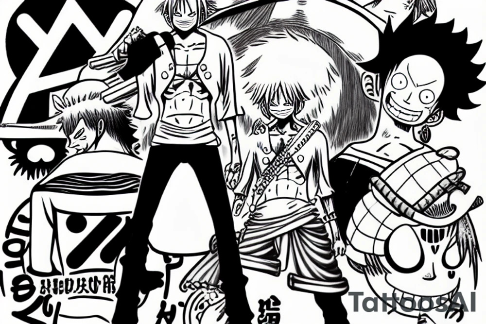 One Piece Zoro Sanji Luffy Sad moment, funny moment, straw hat crew, cute chopper, Nico robin, sexy tattoo idea