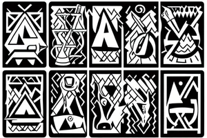Carrying water; Chopping wood tattoo idea