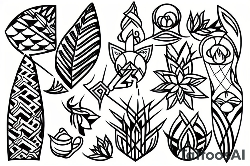 Carrying water tattoo idea