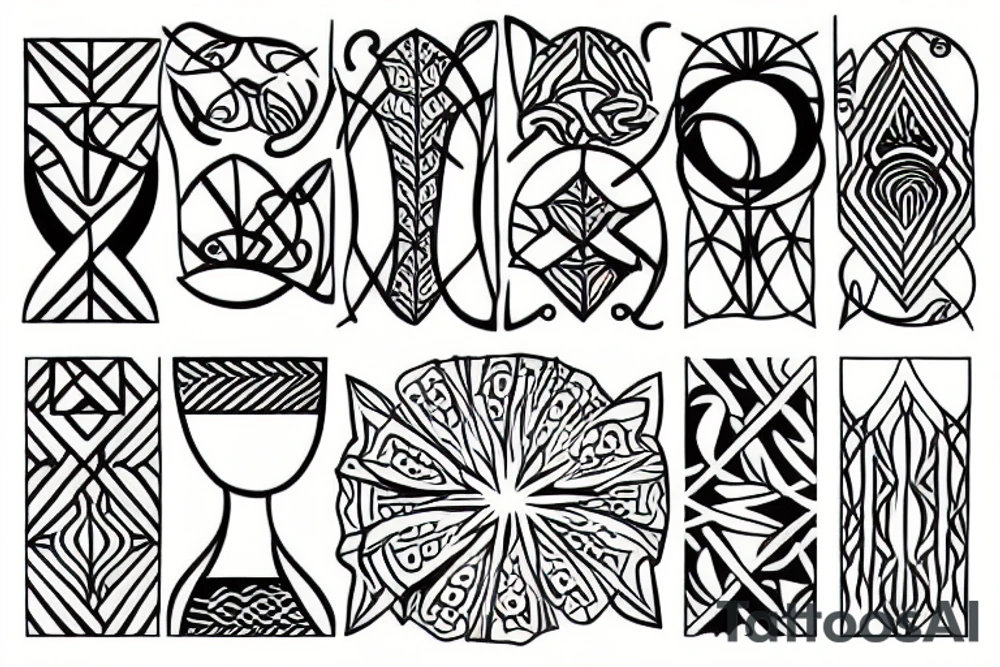 Carrying water tattoo idea