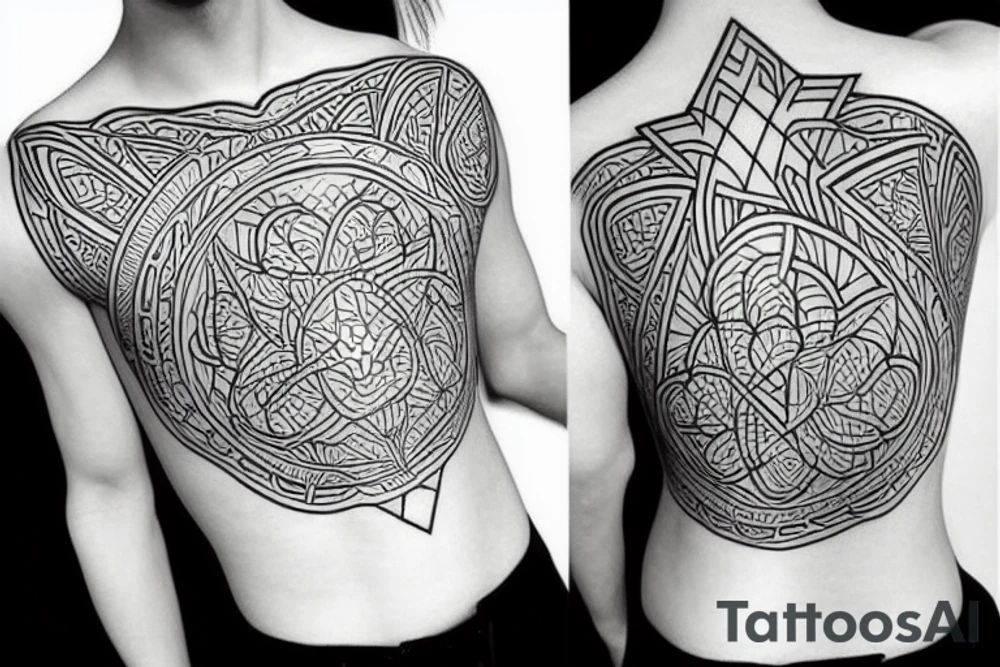 Carrying water tattoo idea