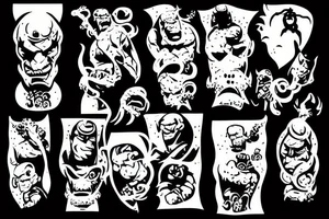 hellboy tattoo idea