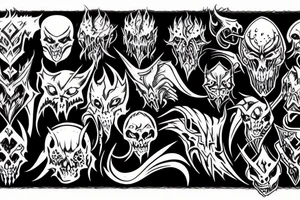 chaos spawn tattoo idea