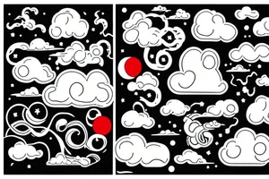 clouds tattoo idea