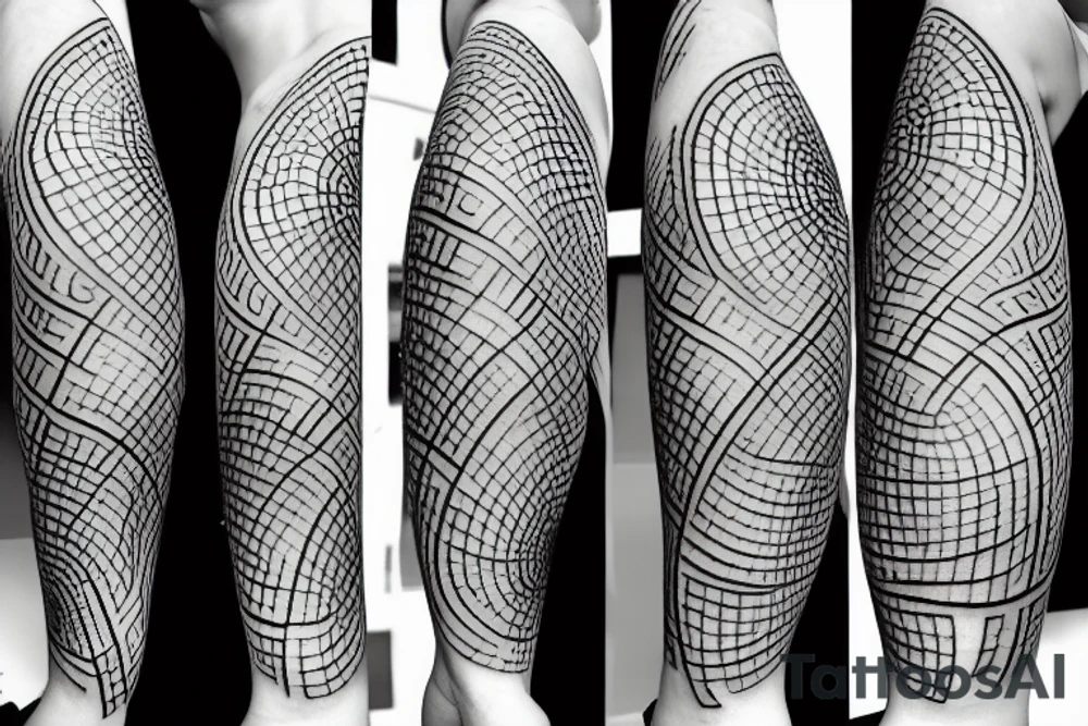 Hourglass infinity tattoo idea
