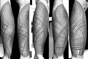 Hourglass infinity tattoo idea