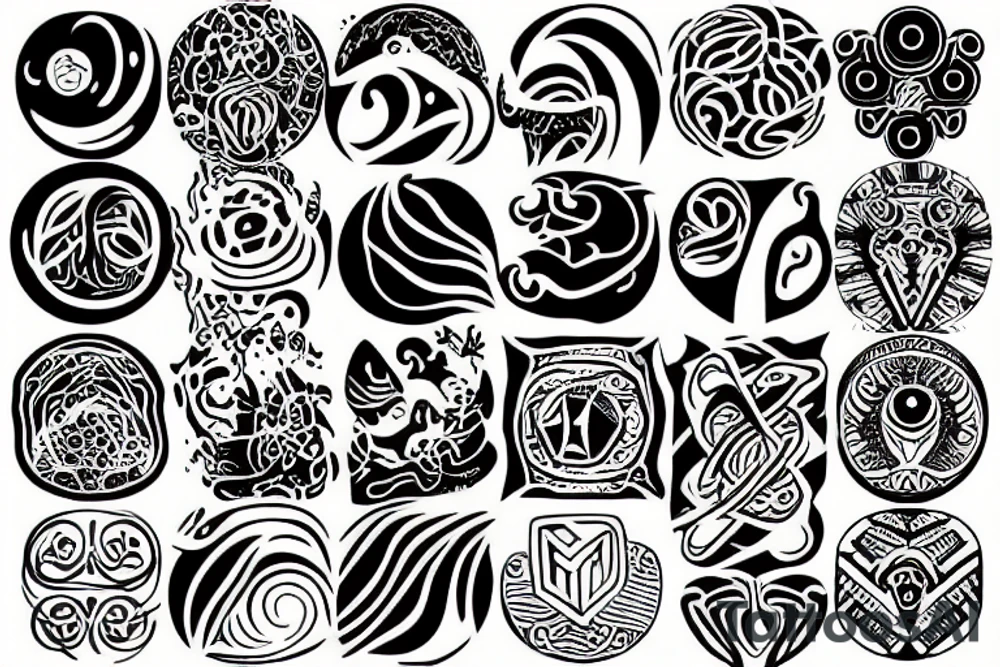 labirynth tattoo idea