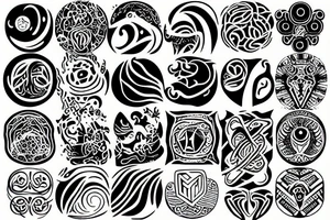 labirynth tattoo idea