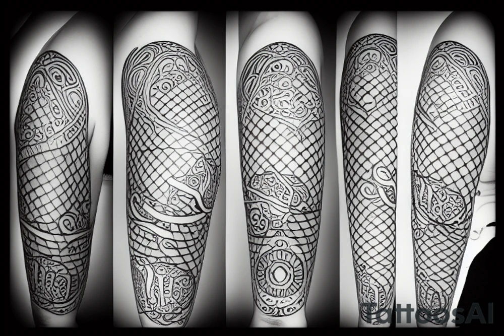 Hourglass infinity time tattoo idea
