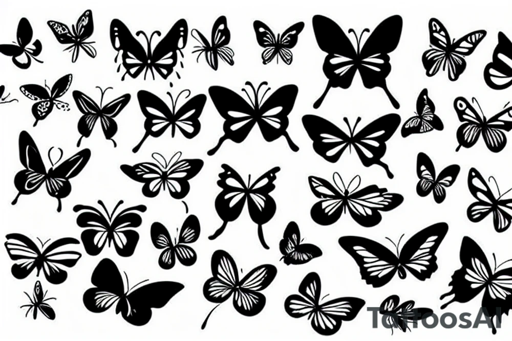 butterfly tattoo idea