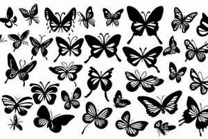 butterfly tattoo idea