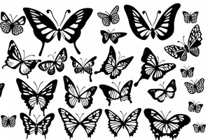 butterfly tattoo idea