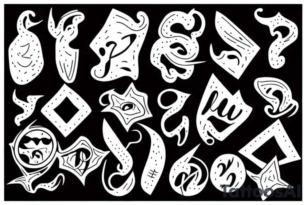 struggle tattoo idea