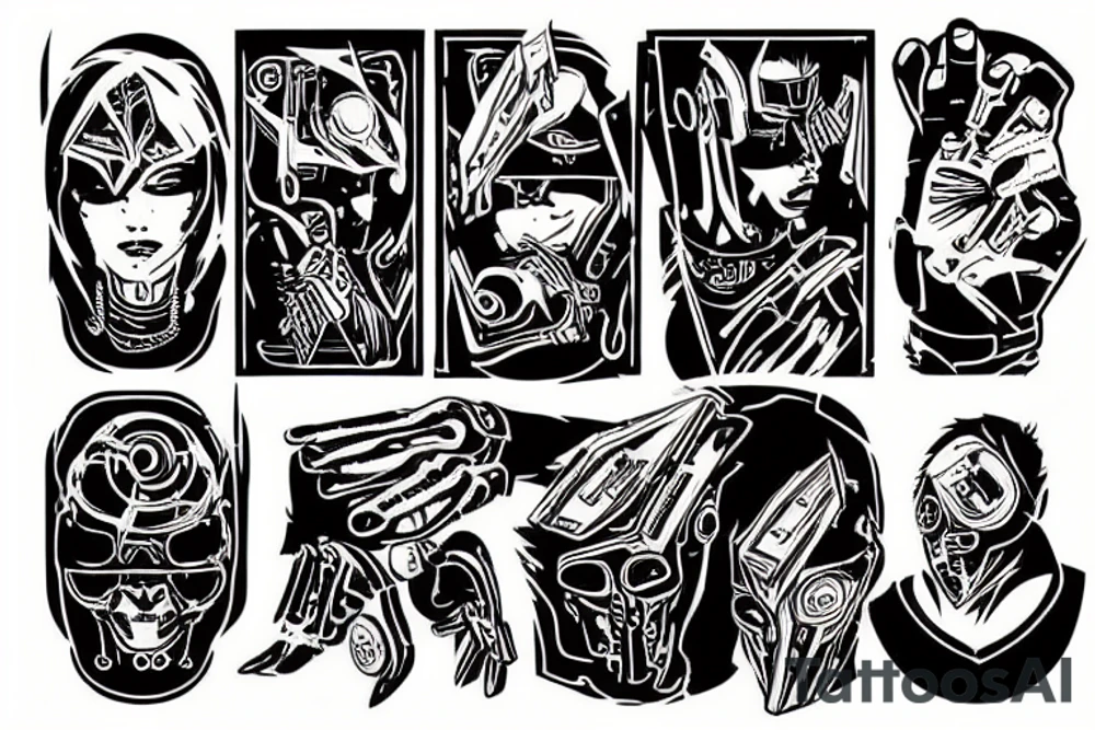 Silverhand
Cyberpunk
Authentication tattoo idea
