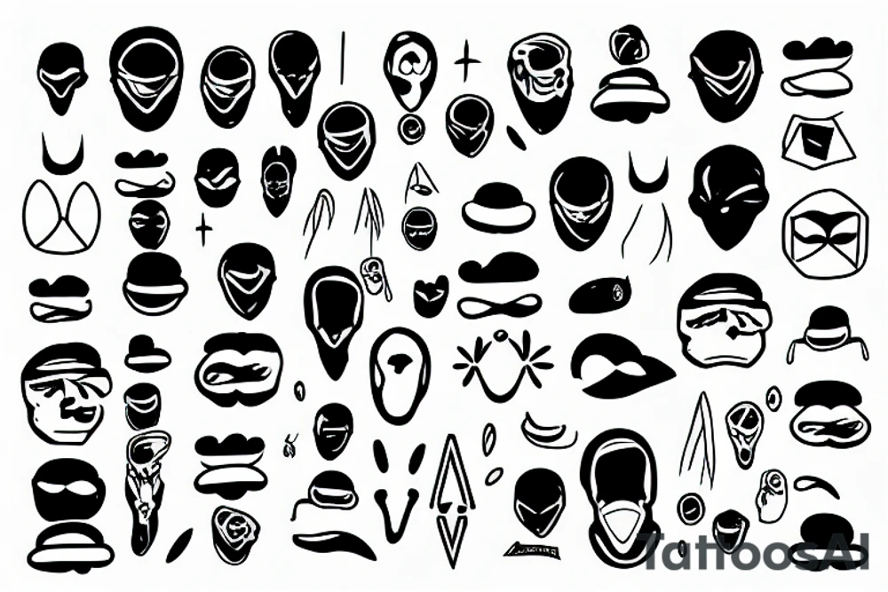 stammering tattoo idea