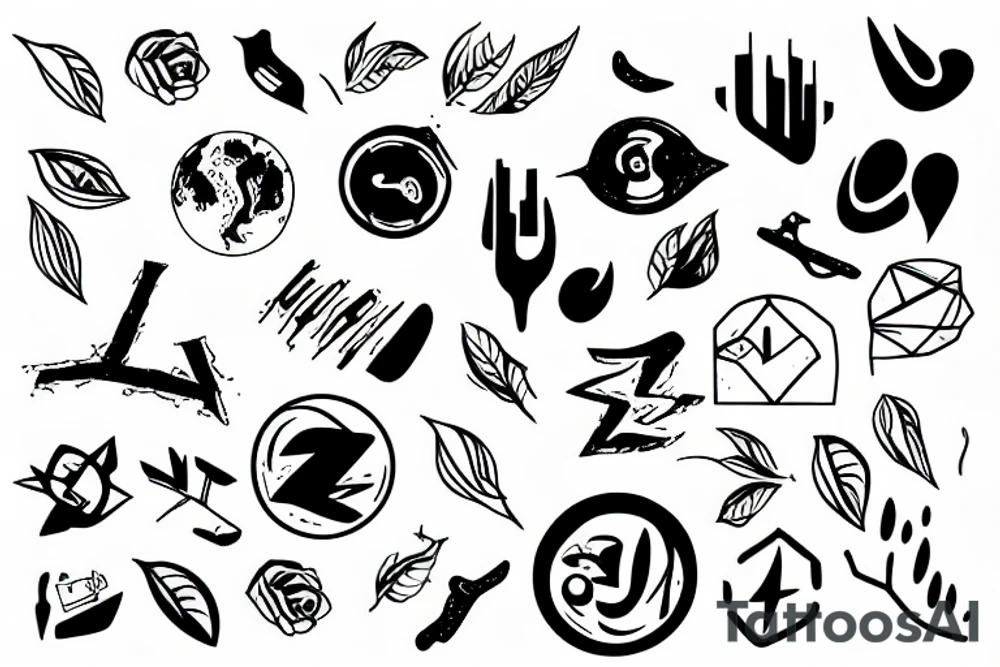 overcome struggle tattoo idea