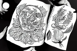 overcome struggle tattoo idea