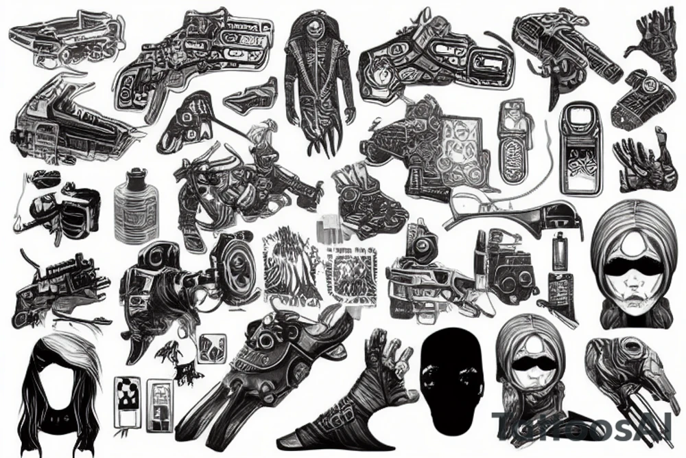 Silverhand
Engineer
Cyberpunk tattoo idea