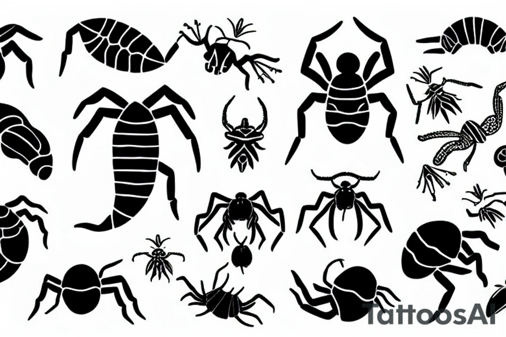 Scorpion tattoo idea