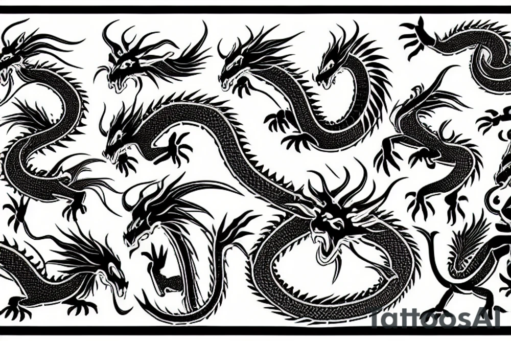 dragon tattoo idea