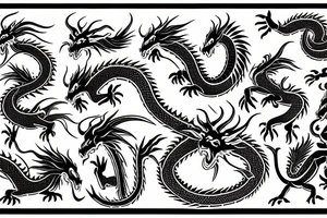 dragon tattoo idea