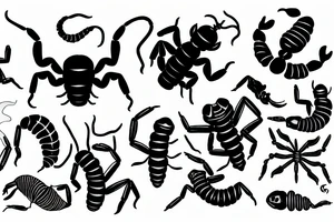 Scorpion tattoo idea
