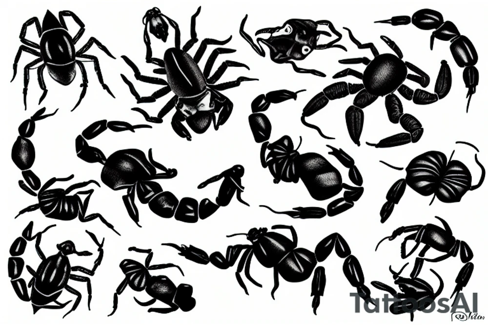 Scorpion tattoo idea