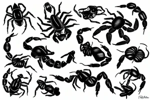 Scorpion tattoo idea
