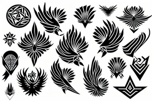Phoenix tattoo idea
