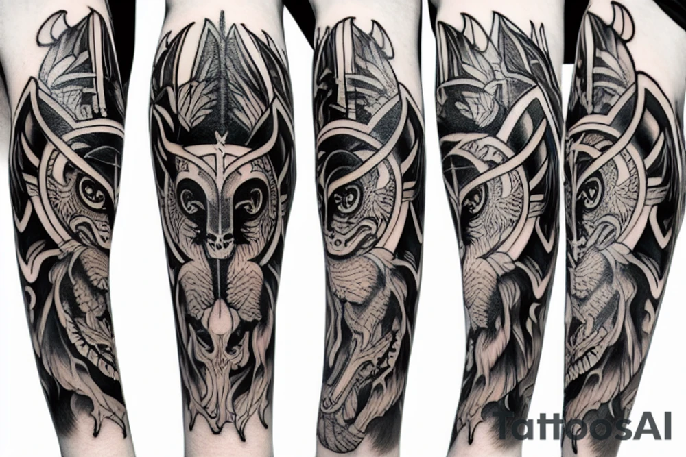 Baphomet tattoo idea