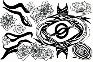 infinity enveloping itself symbolizing freedom and interconnectedness tattoo idea