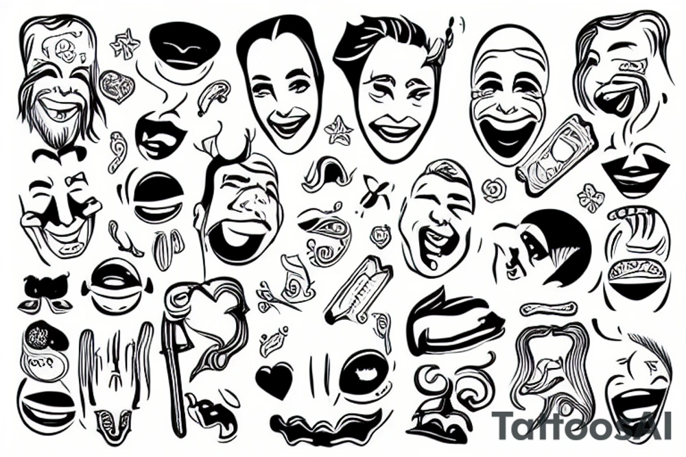 smiling Orban tattoo idea