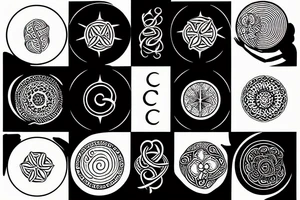 circle tattoo idea