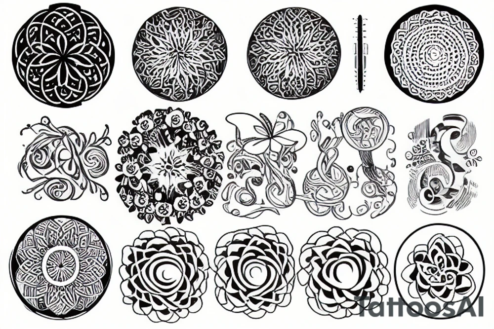 circle tattoo idea