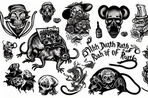 the death of rats discworld tattoo idea