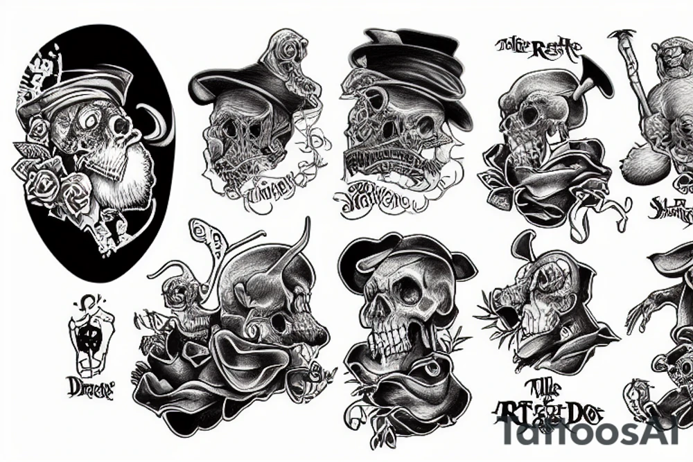 the death of rats discworld tattoo idea