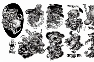 the death of rats discworld tattoo idea