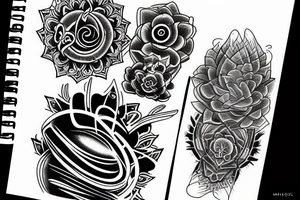fusion nuclear tattoo idea
