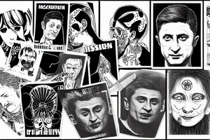 Zelenskiy kills Putin tattoo idea