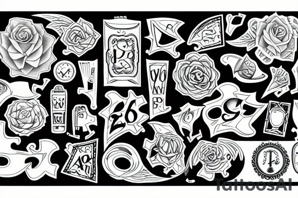 2 puzzle elements tattoo idea