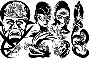 Mozzart bodyguard tattoo idea