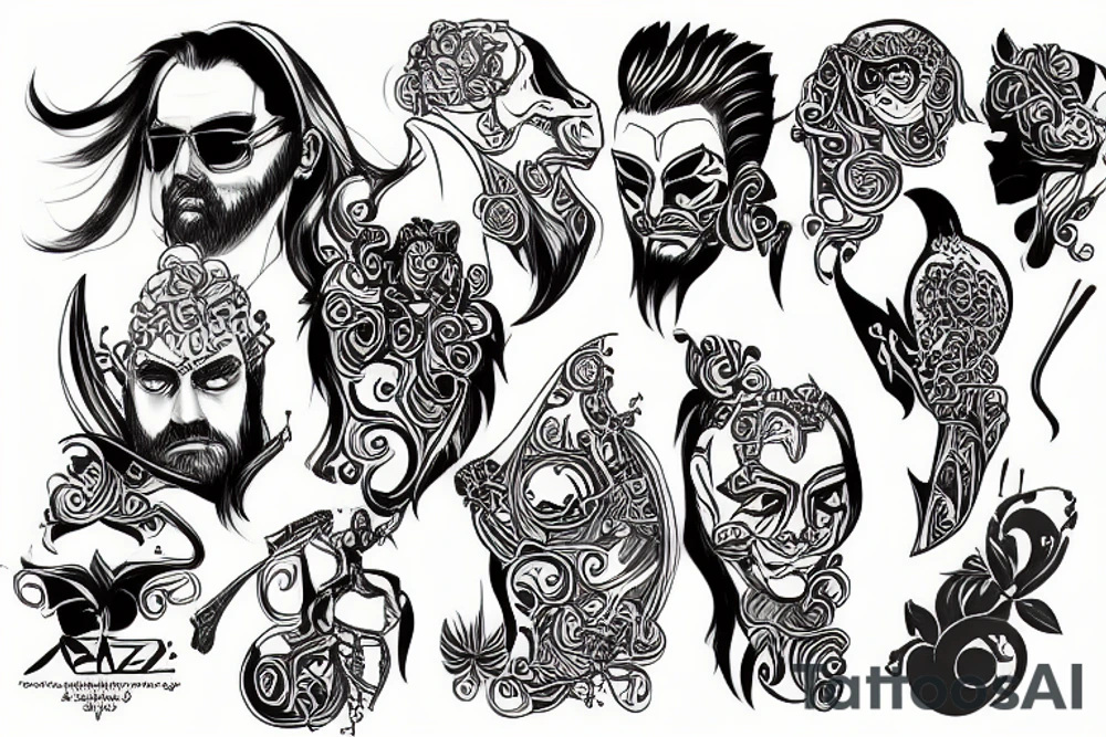 Mozzart bodyguard tattoo idea