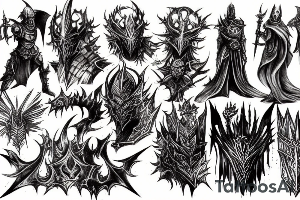 Dark souls tattoo idea