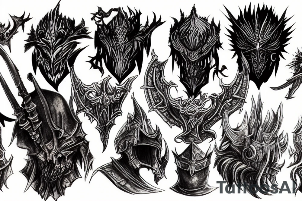 Dark souls tattoo idea