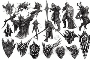 Dark souls tattoo idea
