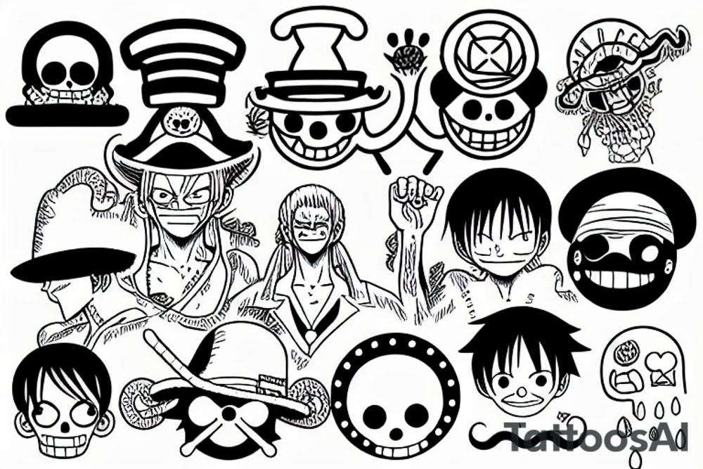 One Piece tattoo idea