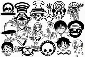 One Piece tattoo idea