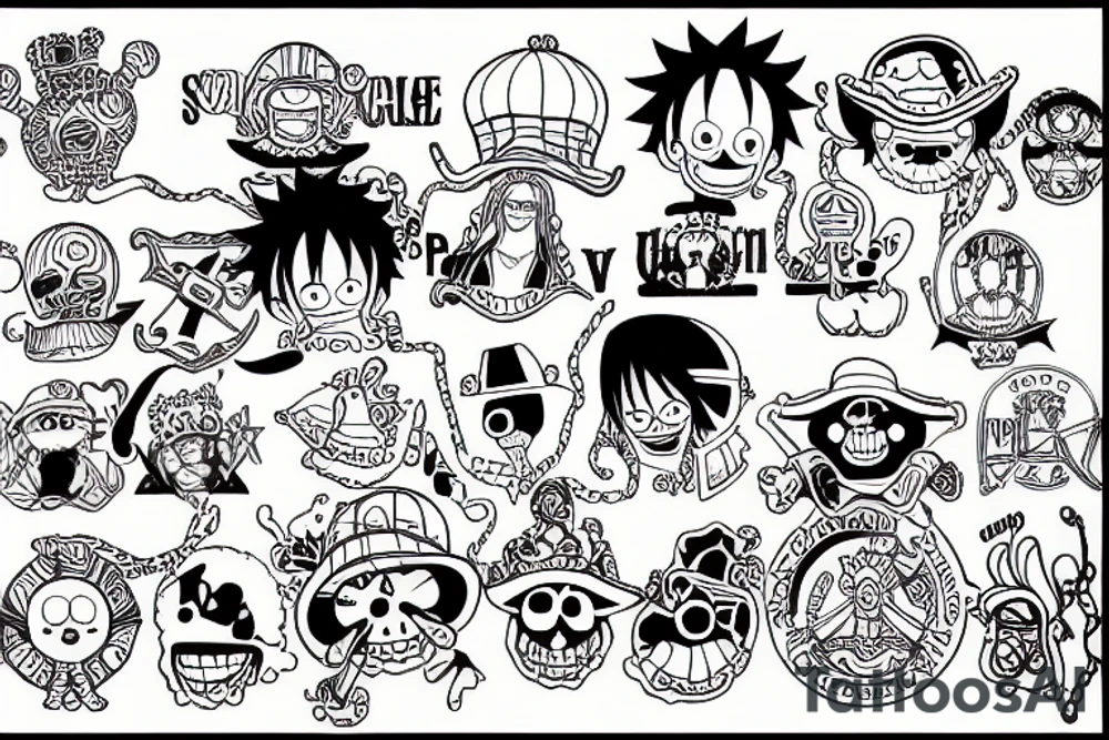 One Piece tattoo idea