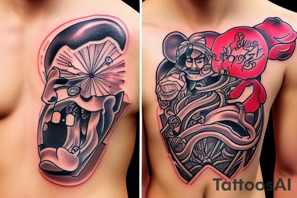 mozzart bodyguard circumcised tattoo idea