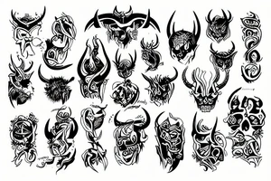 devil tattoo idea